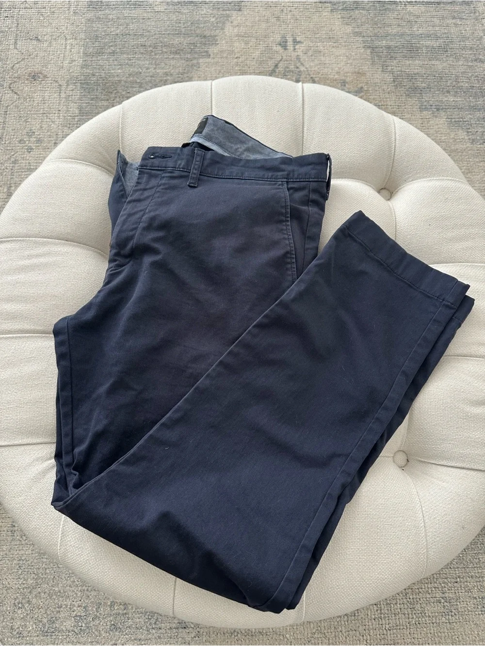 J. Crew Slim-Fit Stretch Chino Pants in Navy